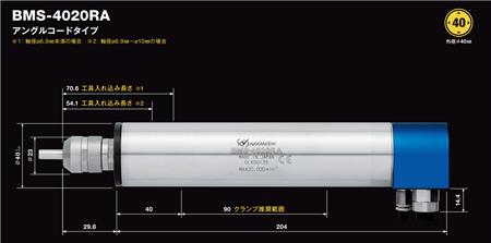 大扭矩主轴BMS-4020RA